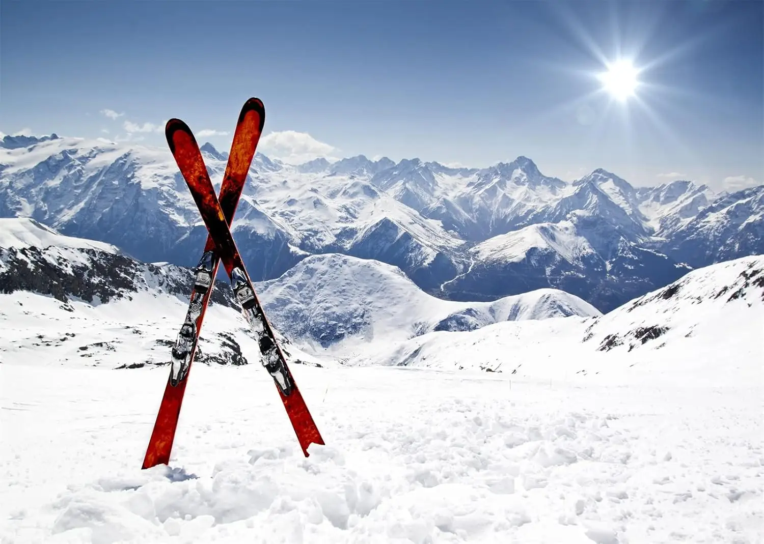 Alps White Snow Mountain Summi - Outdoor Adventure Background บทวิจารณ์และราคา