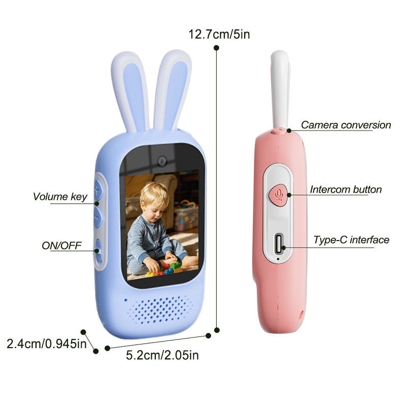 2Pcs Kids Video Walkie Talkie  - Outdoor Adventure Videos บทวิจารณ์และราคา