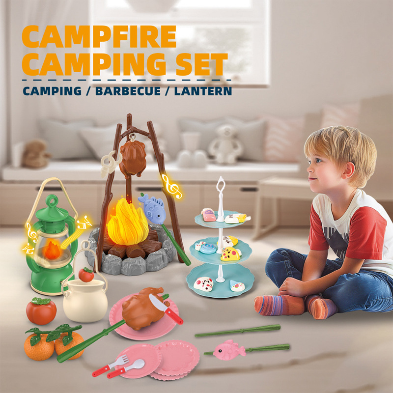 Kids Camping Set Toy Outdoor E - Outdoor Adventure Kit For Boys บทวิจารณ์และราคา