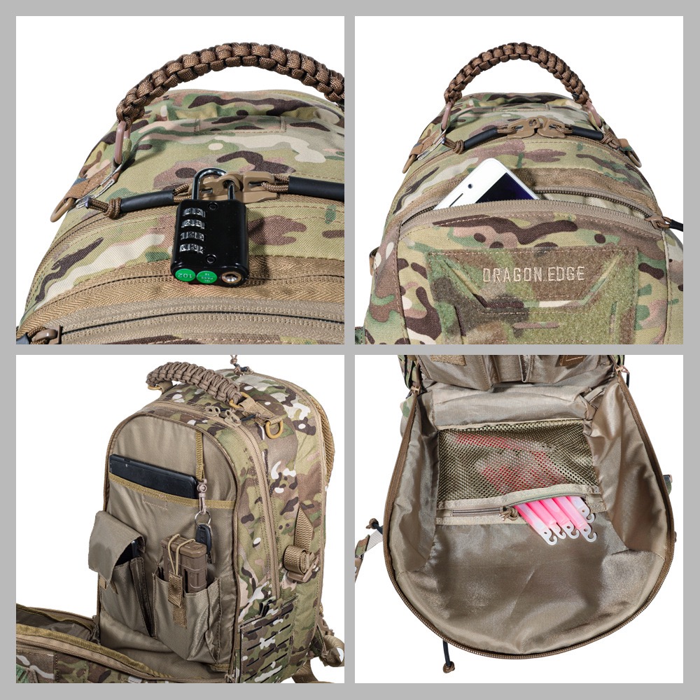Nylon Large Capacity Waterproo - Outdoor Adventure Videos บทวิจารณ์และราคา