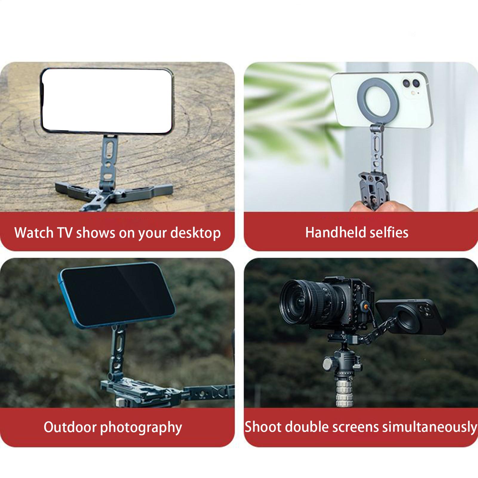Magnetic Phone Stand For Desk  - Outdoor Adventure Degree บทวิจารณ์และราคา