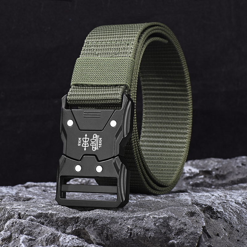 2pcs Fashion Men's Canvas Belt - Outdoor Youth Adventure บทวิจารณ์และราคา