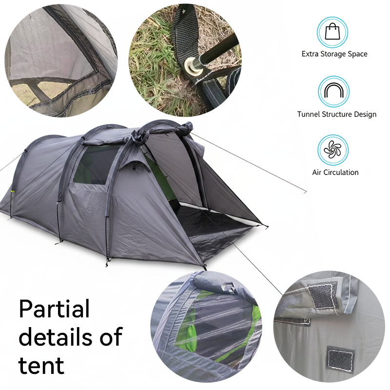 Spacious 3-4 Person Portable T - Outdoor Adventure Group บทวิจารณ์และราคา