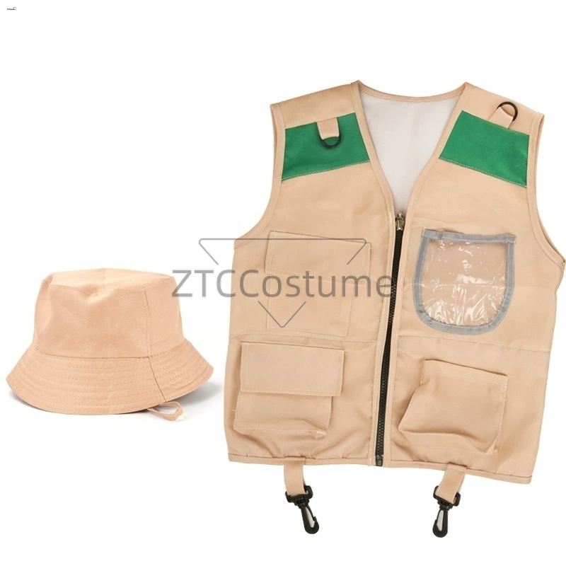Kids Explorer Vest and Hat Cos - Outdoor Adventure Kit For Boys บทวิจารณ์และราคา