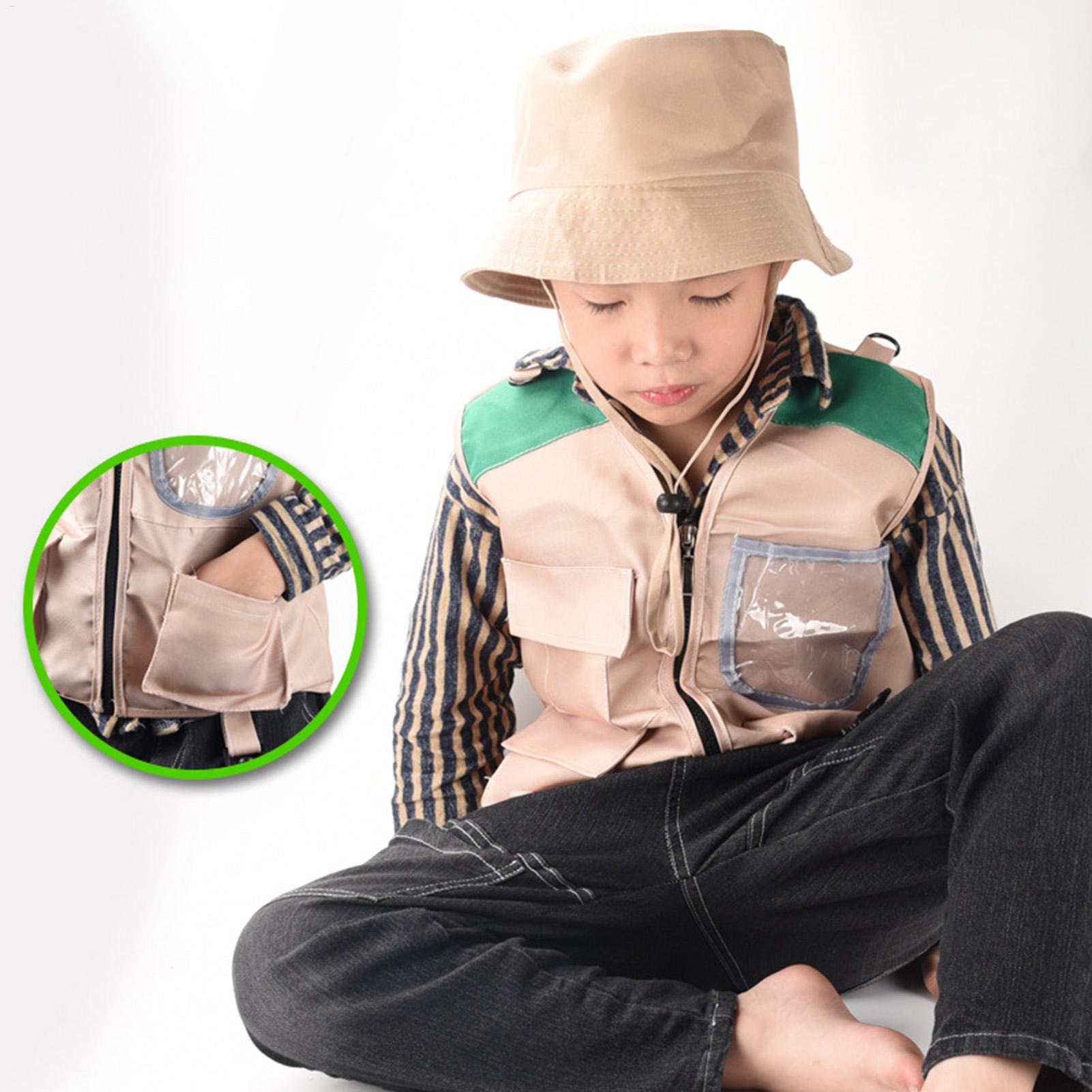 Kids Explorer Vest and Hat Hal - Outdoor Adventure Kit For Boys บทวิจารณ์และราคา