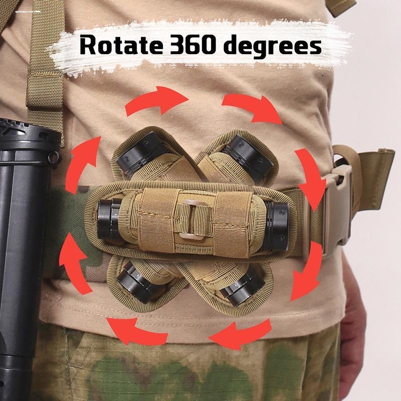 Tactical flashlight waist bag  - Outdoor Adventure Degree บทวิจารณ์และราคา