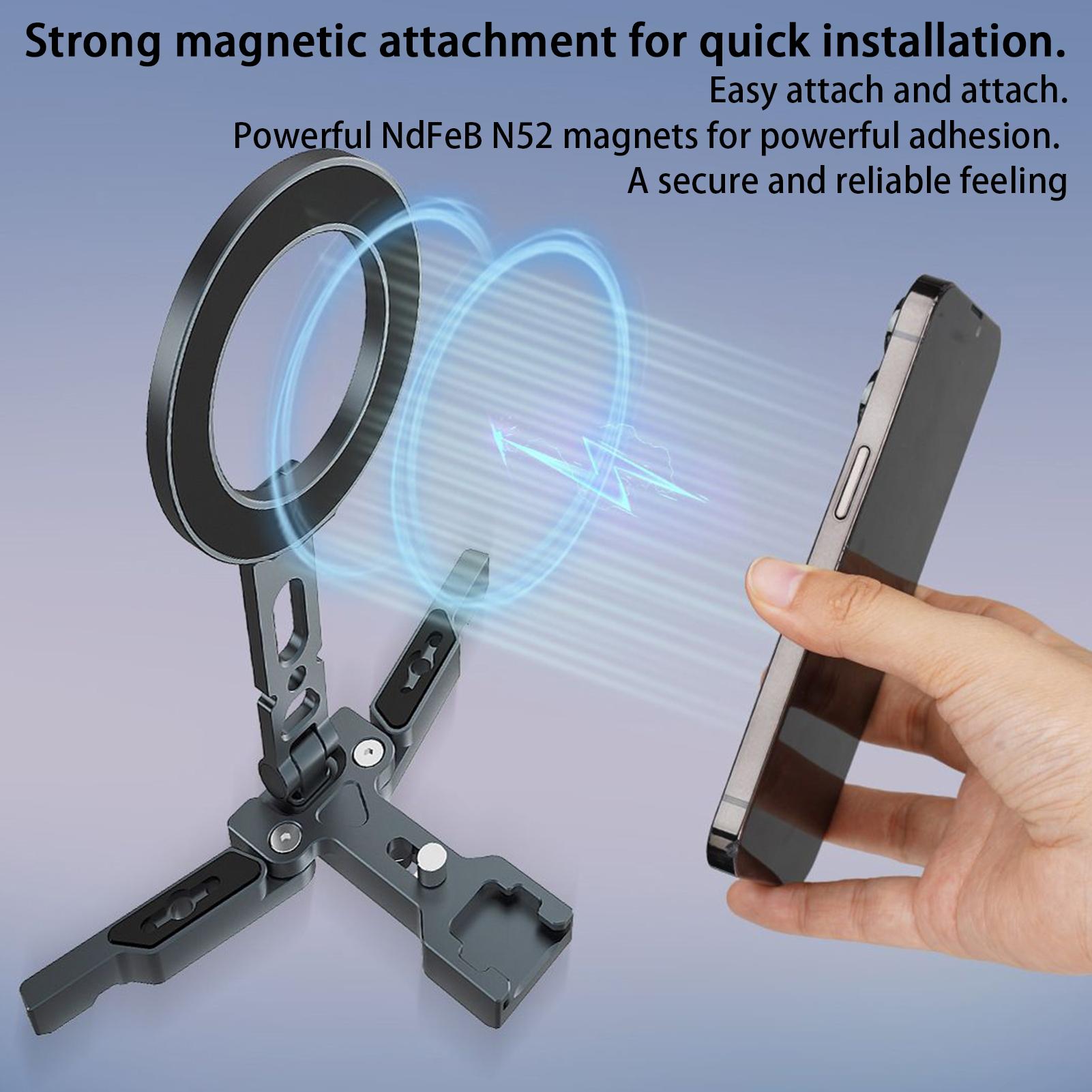 Magnetic Phone Stand Folding C - Outdoor Adventure Degree บทวิจารณ์และราคา