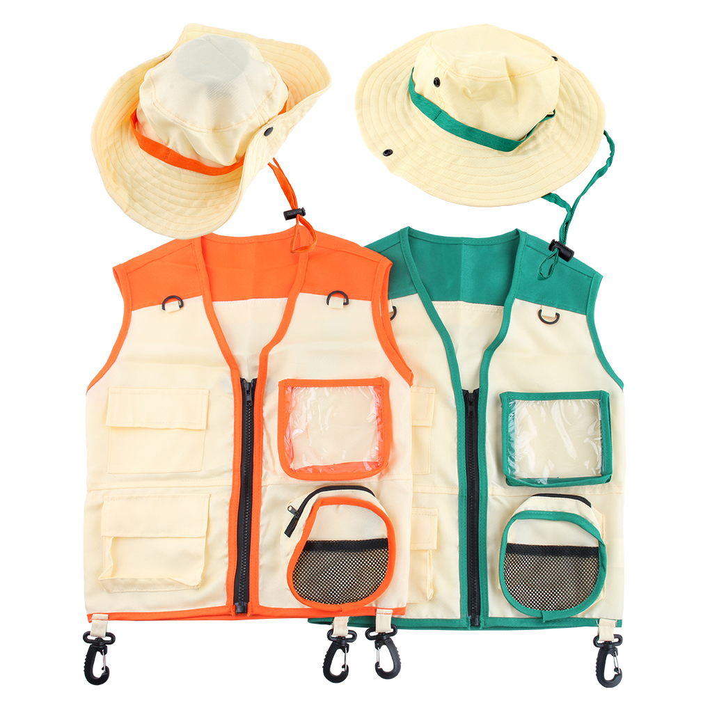 Kids Insect Explorer Vest Hat  - Outdoor Adventure Kit For Boys บทวิจารณ์และราคา