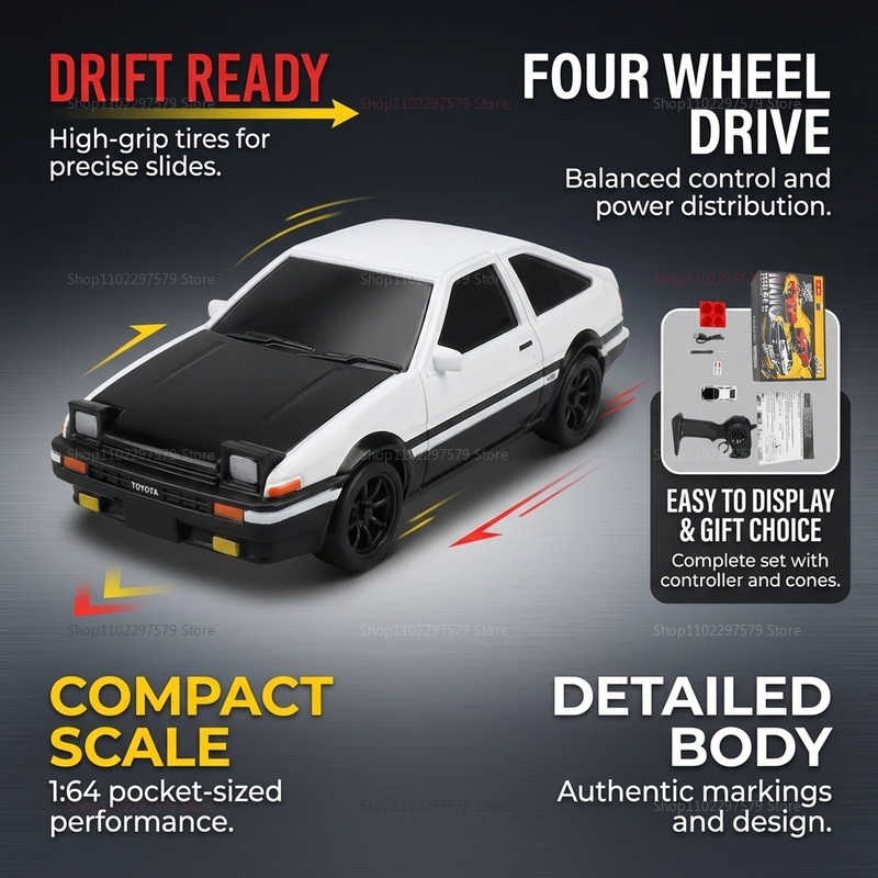 2026 RC Drift Cars 1/64 Scale  - Outdoor Adventure Group บทวิจารณ์และราคา