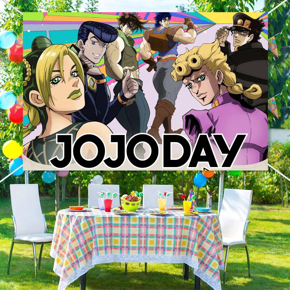 Japanese Anime JoJo S Bizarre  - Outdoor Adventure Background บทวิจารณ์และราคา