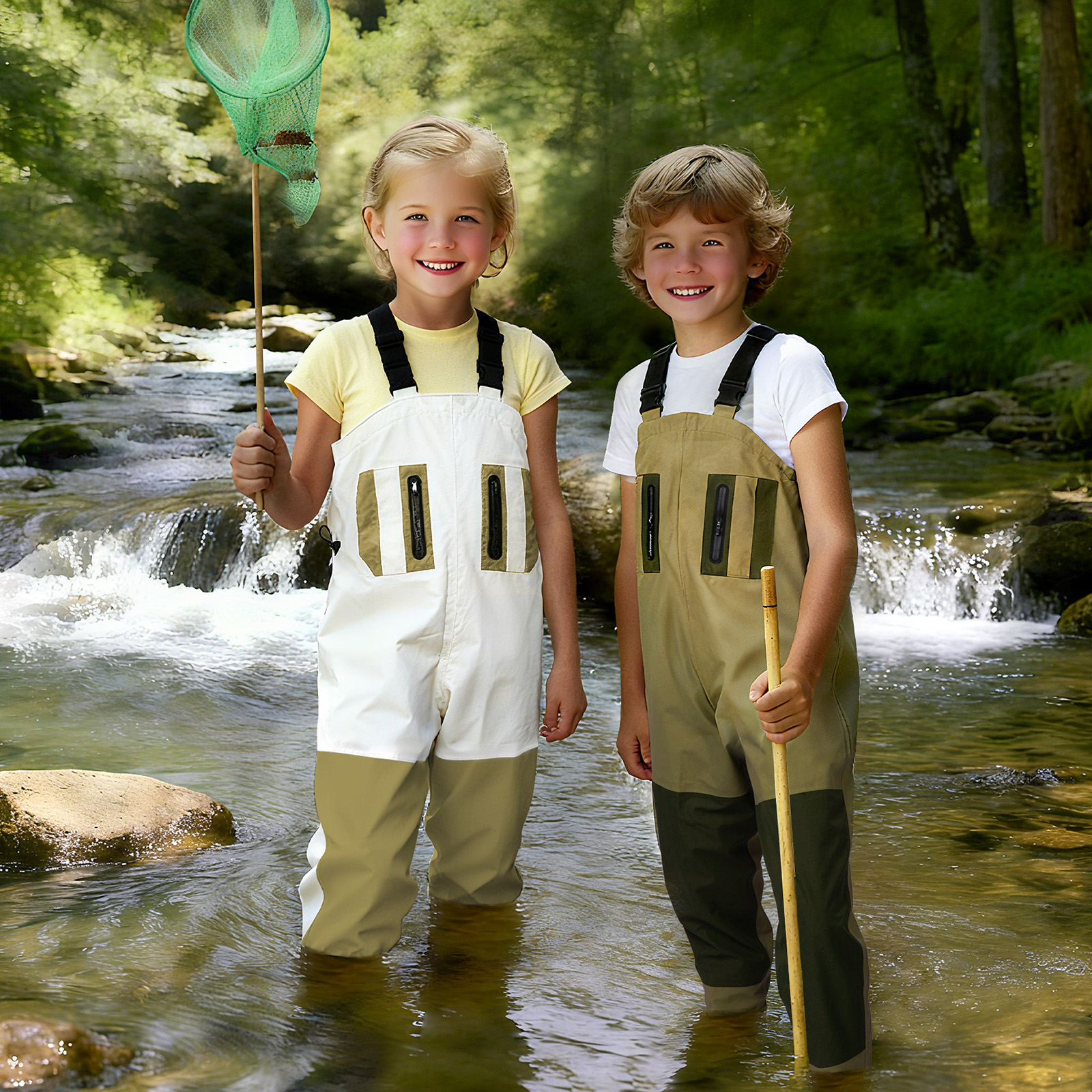 Lightweight Kids Waders - Brea - Outdoor Youth Adventure บทวิจารณ์และราคา
