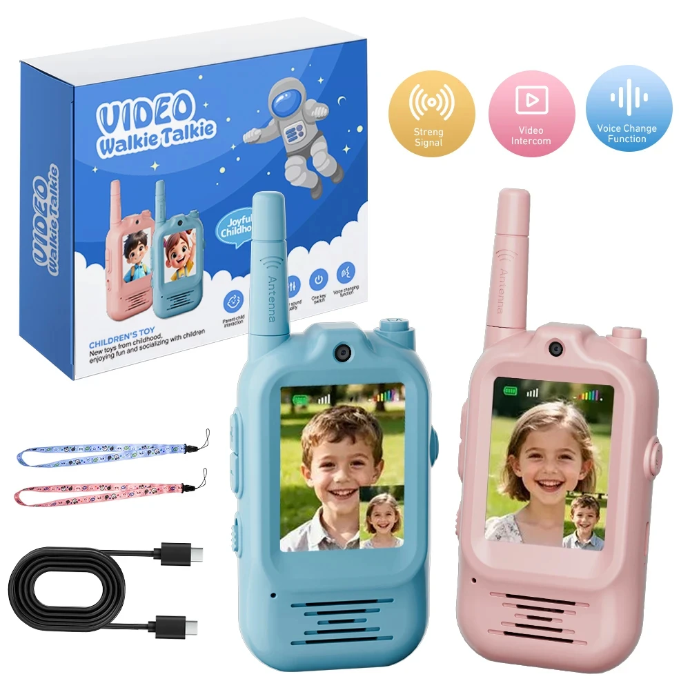 2pcs Kids Video Walkie Talkie  - Outdoor Adventure Videos บทวิจารณ์และราคา
