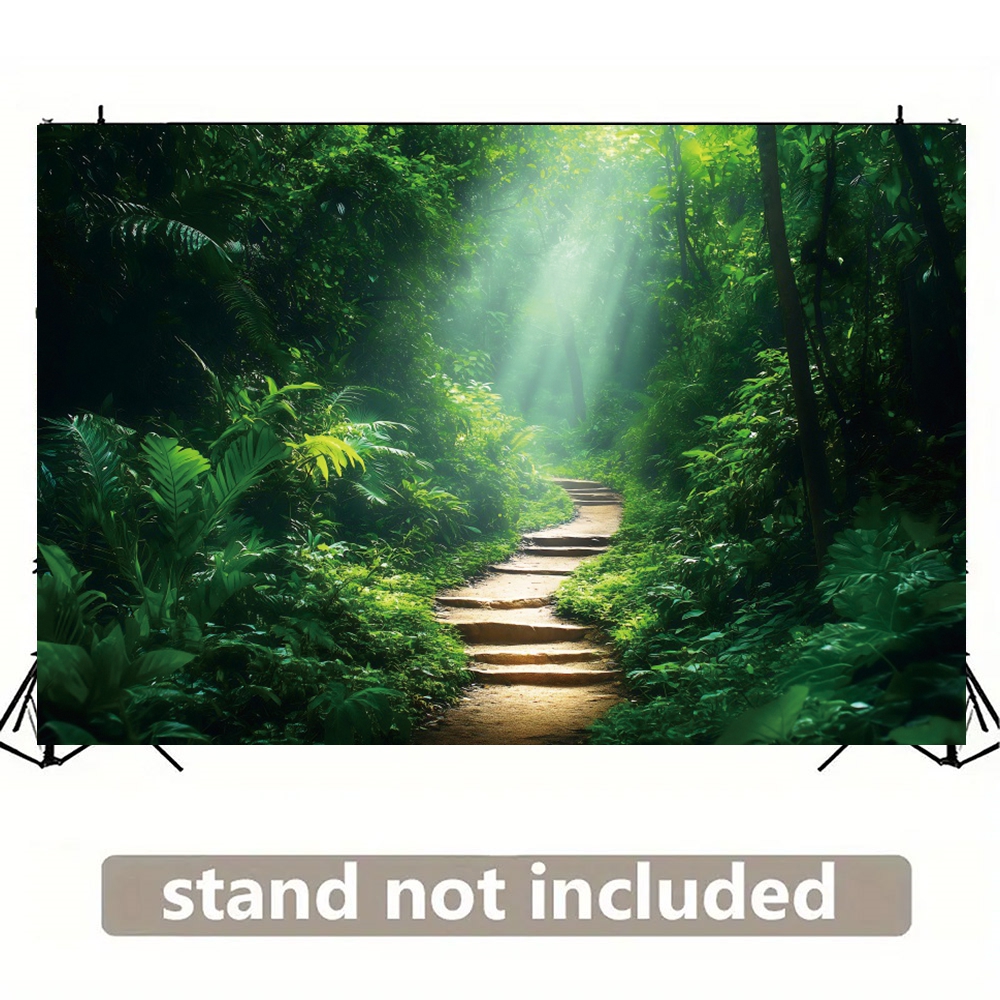Tropical Rainforest Adventure  - Outdoor Adventure Background บทวิจารณ์และราคา