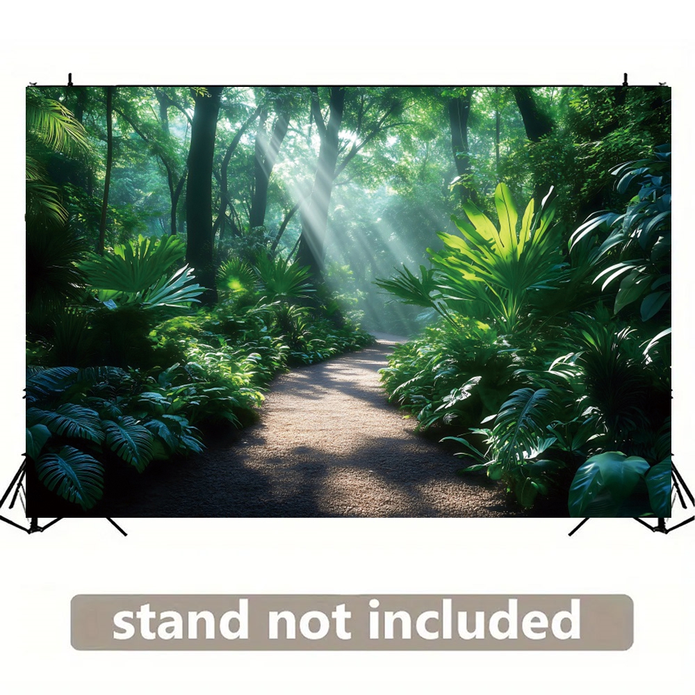 Tropical Rainforest Adventure  - Outdoor Adventure Background บทวิจารณ์และราคา