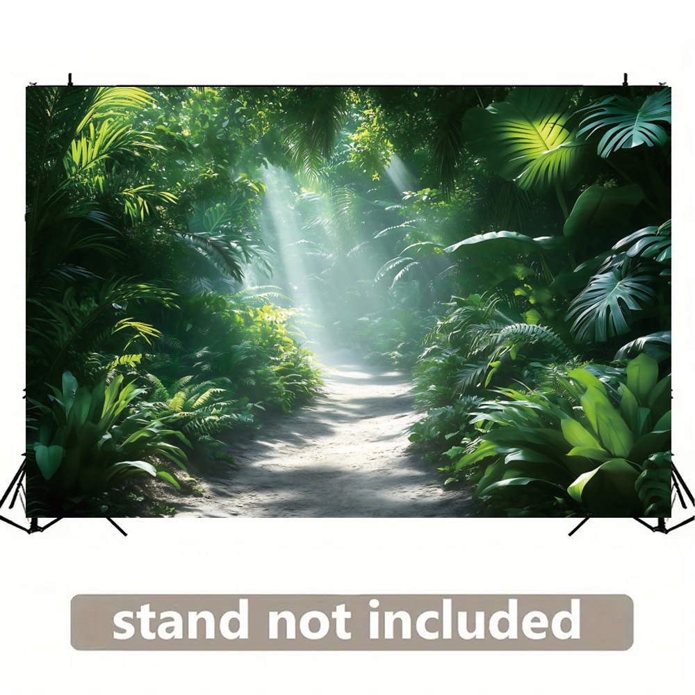 Tropical Rainforest Adventure  - Outdoor Adventure Background บทวิจารณ์และราคา