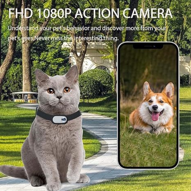 Pet Collar Camera-Waterproof H - Outdoor Adventure Videos บทวิจารณ์และราคา