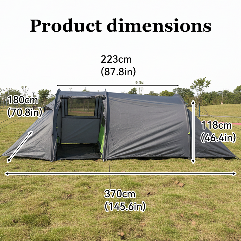 Spacious 3-4 Person Portable T - Outdoor Adventure Group บทวิจารณ์และราคา