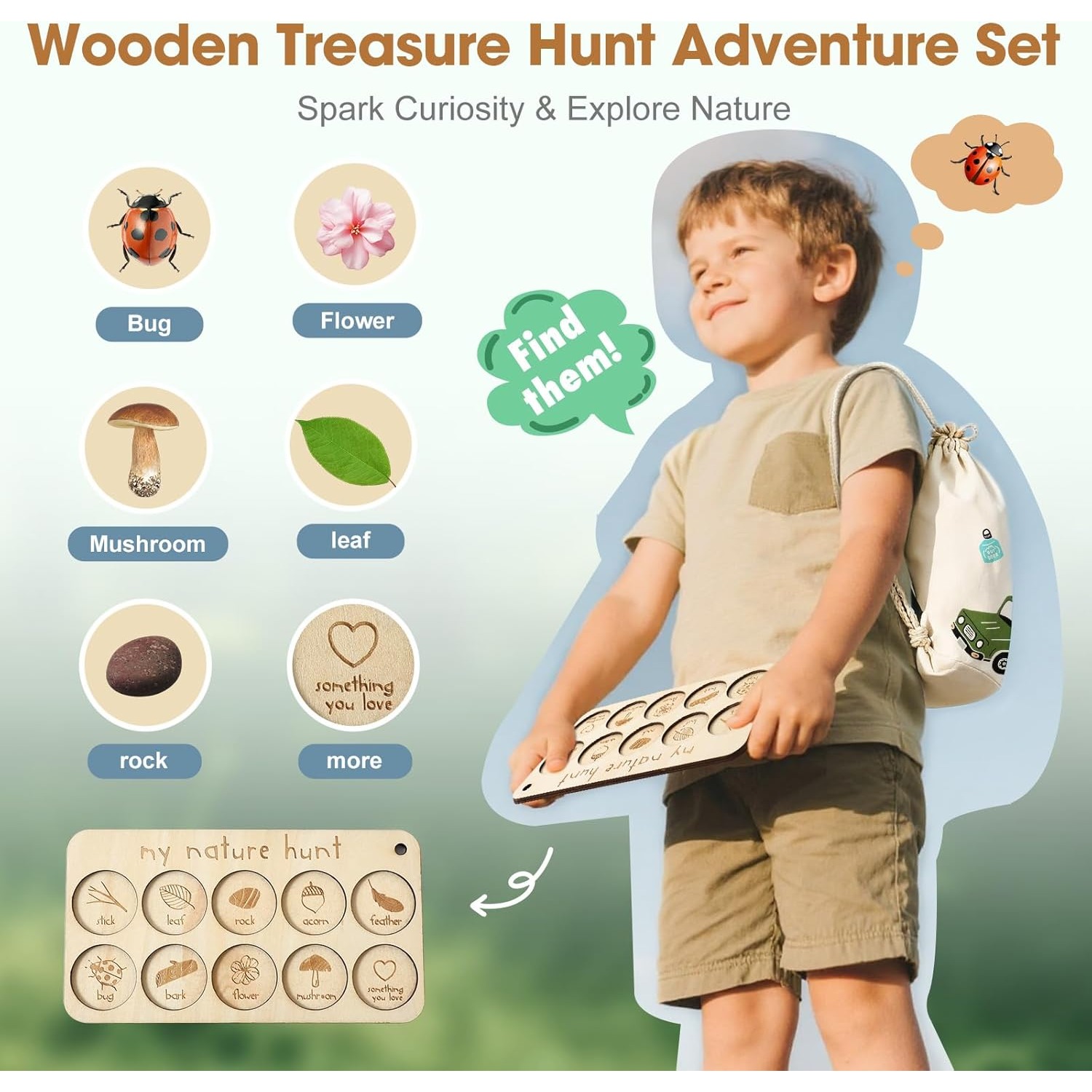 Bug Catcher Kit for Kids with  - Outdoor Adventure Kit For Boys บทวิจารณ์และราคา