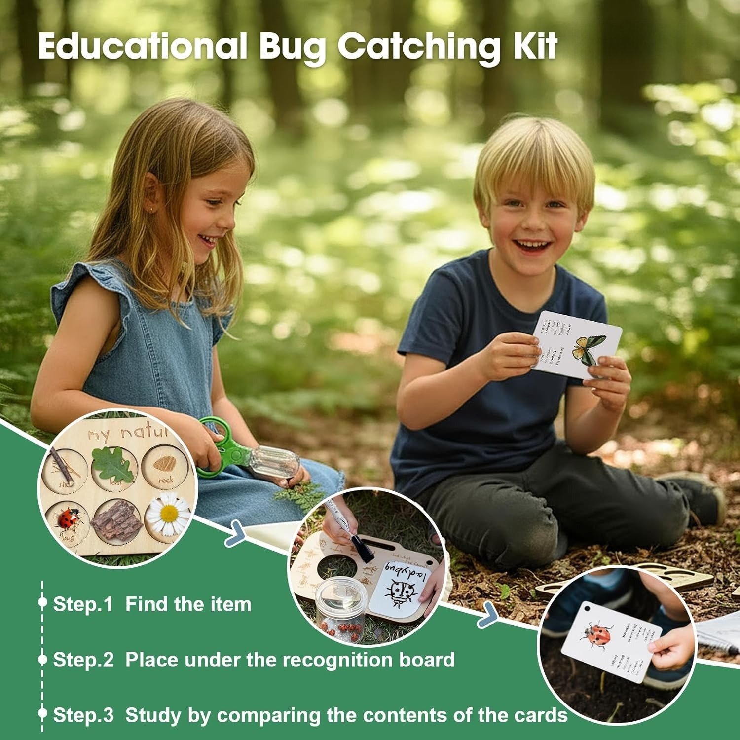 Bug Catcher Kit for Kids with  - Outdoor Adventure Kit For Boys บทวิจารณ์และราคา