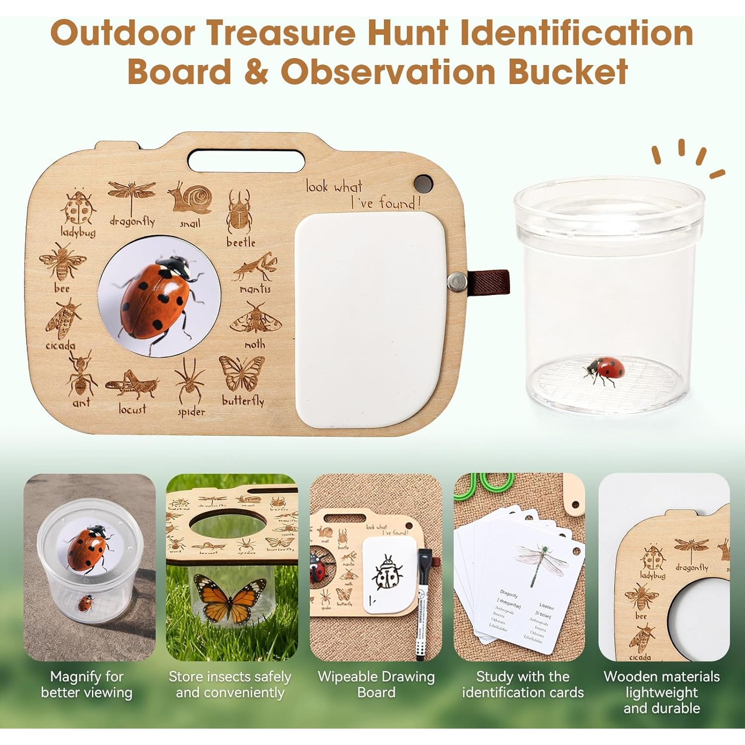 Bug Catcher Kit for Kids with  - Outdoor Adventure Kit For Boys บทวิจารณ์และราคา