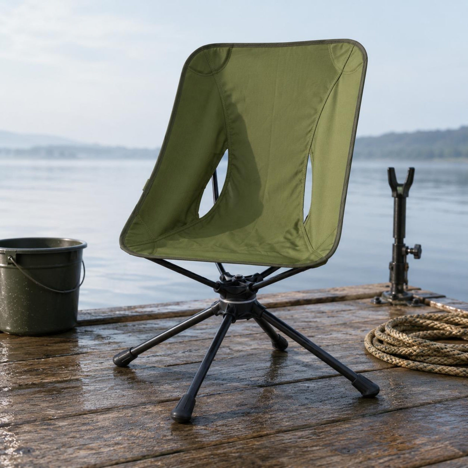 Lightweight Folding Camp Chair - Outdoor Adventure Degree บทวิจารณ์และราคา