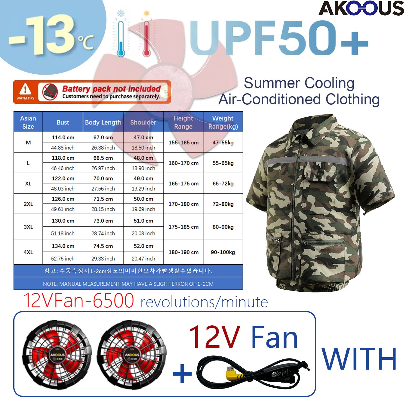 Summer USB 12V/5V Air Conditio - Outdoor Adventure Clothing บทวิจารณ์และราคา