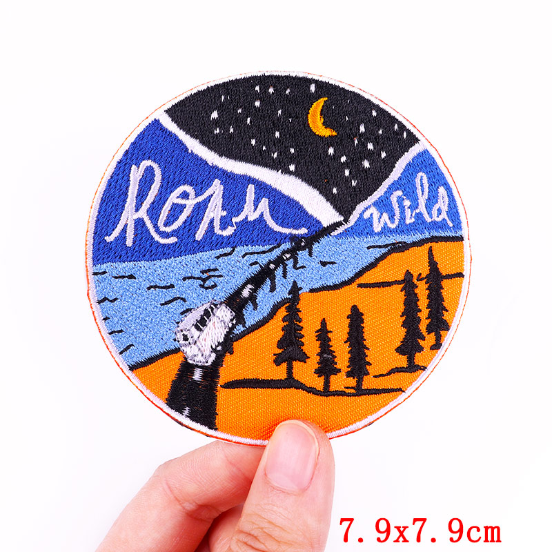 Outdoor Travel Embroidery Patc - Outdoor Adventure Clothing บทวิจารณ์และราคา