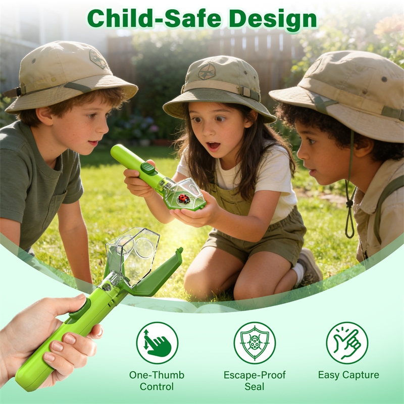 Kids Bug Catcher With 6X Magni - Outdoor Adventure Kit For Boys บทวิจารณ์และราคา